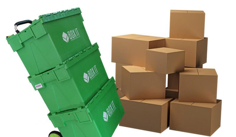 Moving boxes and packing Boxit